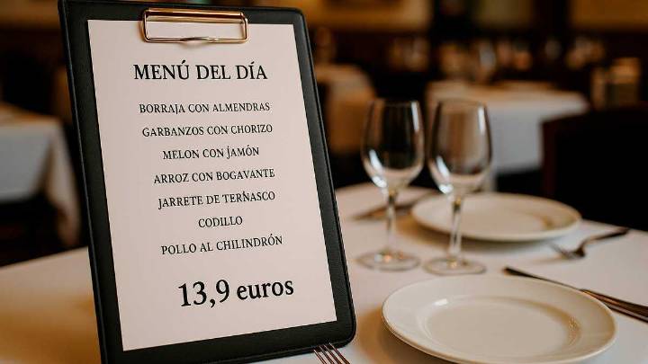 El precio del menú del día se dispara en Aragón: comer entre semana roza ya los 14 euros