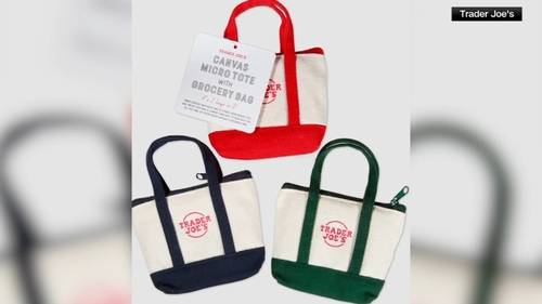 Trader Joe's micro tote bags is latest release from grocery store company after mini tote craze online