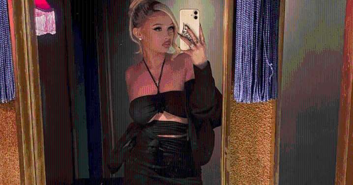 Alabama Barker's Sleek & Slinky Catsuit Selfie Fires Up Instagram