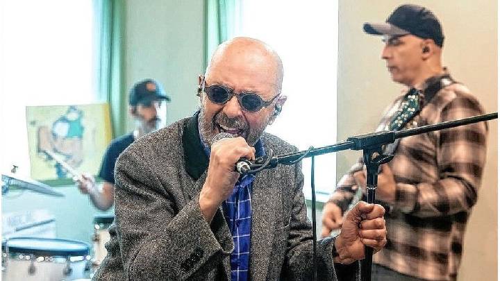 El paranaense Indio Solari volvió a grabar junto a Los Fundamentalistas del Aire Acondicionado