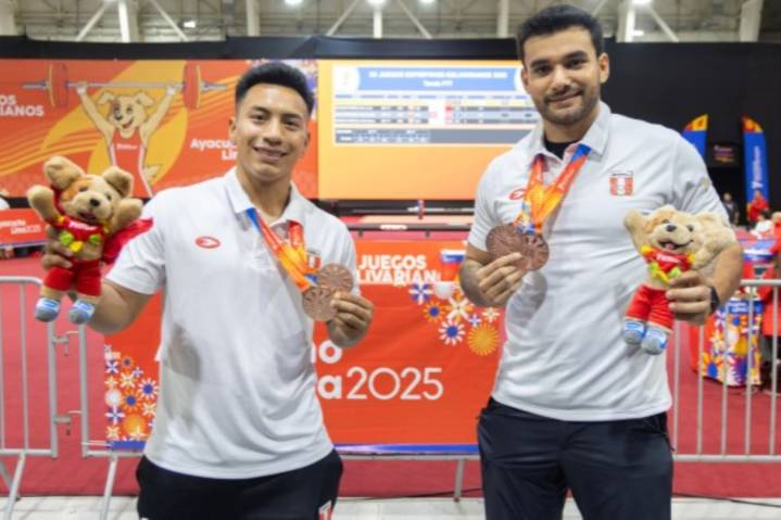 ¡Vamos, Perú! Pesas, lucha, ciclismo y natación logran medallas en los Juegos Bolivarianos