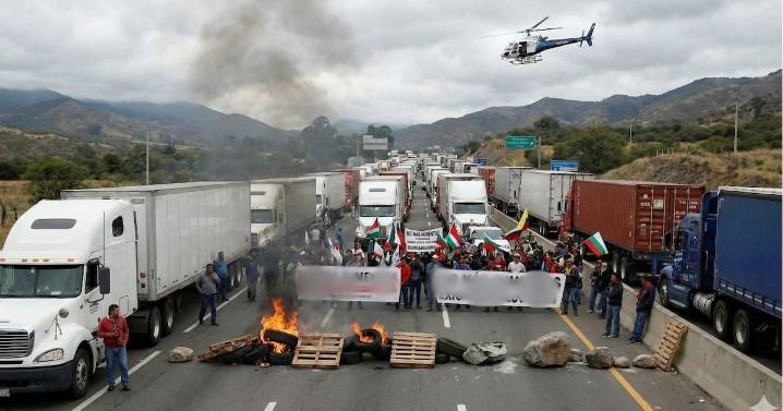 Transportistas y campesinos anuncian megabloqueo nacional el lunes 24 de noviembre del 2025