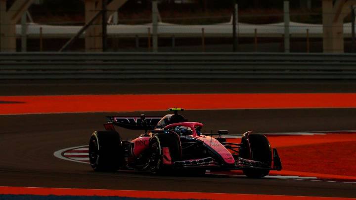 Franco Colapinto quedó último en la clasificación Sprint y largará 20° el sábado en Qatar