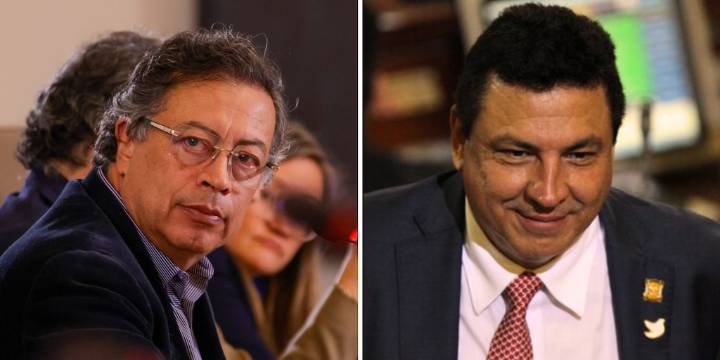 Miguel Ángel Pinto le propuso a Gustavo Petro un debate en una de sus alocuciones televisadas y el presidente contestó: “Si no me censura”