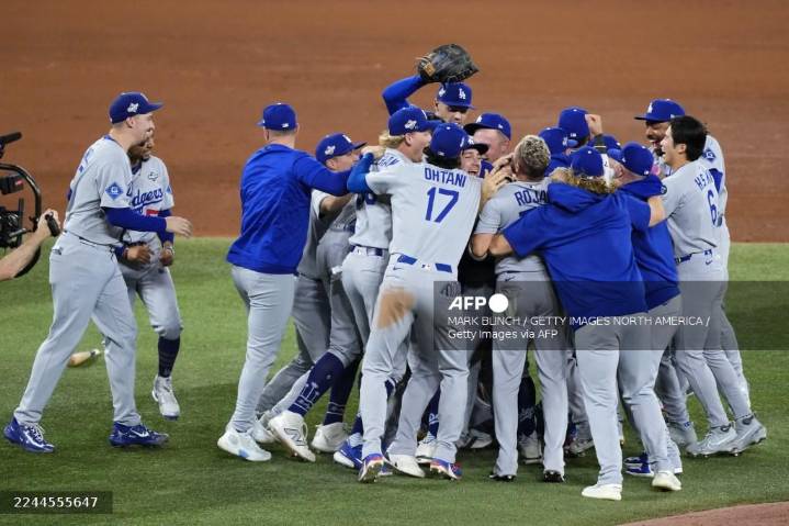 Los Dodgers ganan su segunda Serie Mundial consecutiva