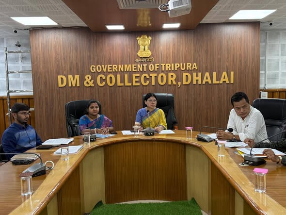 Minister Santana Chakma chairs preparatory meeting in Dhalai ahead of 72nd All India Cooperative Week celebrations