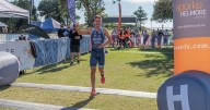 Dixon wins third straight Newcastle triathlon title