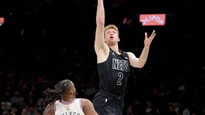 Nets’ Danny Wolf reacts to encouraging performance during surprise NBA debut