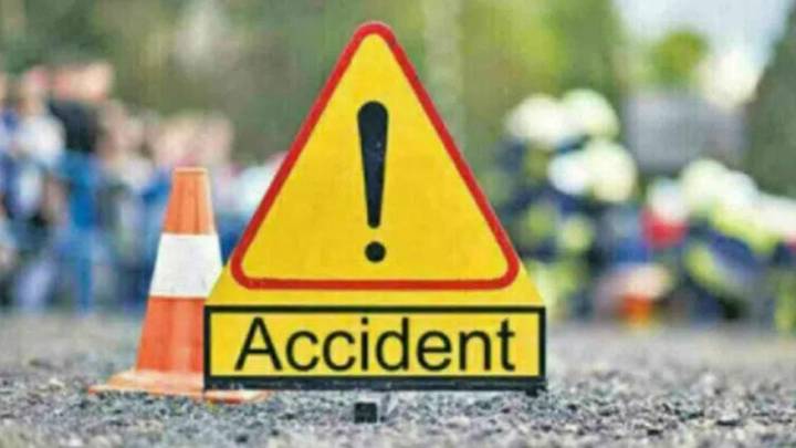 DCM overturns after tyre burst on ORR in Medchal