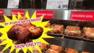 By Popular Demand Costco Now Just Selling Bags Of Rotisserie Chicken Skin