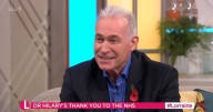 ITV Lorraine's Dr Hilary Jones admits he was 'drunk' on air and feared he'd be sacked