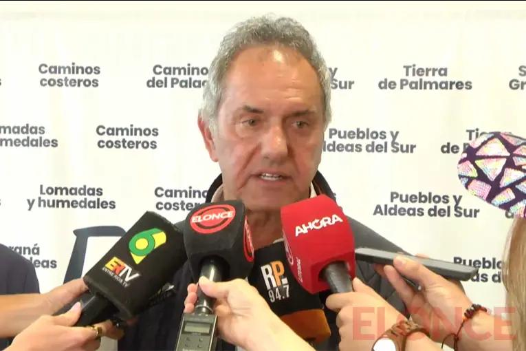 Scioli destacó inversiones turísticas y valoró el potencial turístico de Entre Ríos