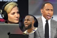 Michelle Beadle Defends LeBron James, Goes After Stephen A. Smith’s ESPN Colleague in Ongoing Feud Michelle Beadle challenges the narrative that LeBron James must “fit in” with the Lakers, calling out