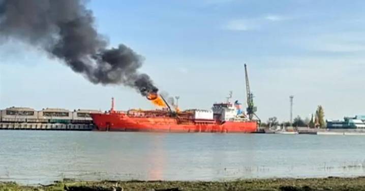 Drone strikes Turkish tanker in Ukraine's Odesa, where US natural gas will go