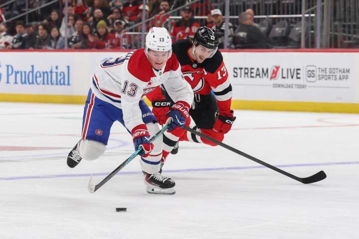 Jesper Bratt puts finishing touch on Devils' OT win over Canadiens - The Rink Live | Coverage of youth, junior, high school and college hockey