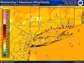 N.Y. weather: Wind a concern in NYC as ‘clipper-like’ storm sweeps through; snow possible upstate
