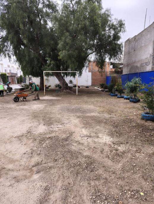 Permanente mantenimiento y rehabilitación de espacios públicos de Soledad