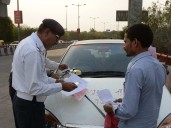 Delhi Traffic Police cracks down on tinted glass, issues over 2,200 challans in a week