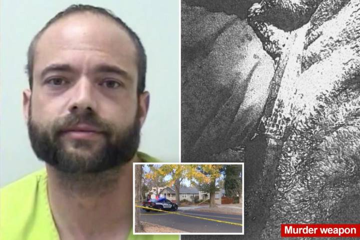 Art teacher found 'fully naked' allegedly filmed himself during Halloween stabbing spree
