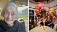 La abuela de Sauce Viejo que cumplió 101 años y cuenta en un video su "secreto" de longevidad
