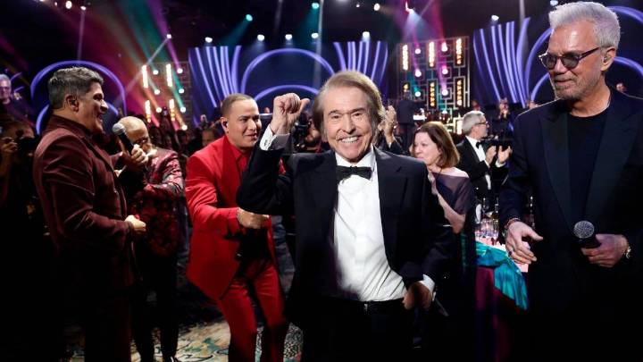 Así fue el homenaje a Raphael en el marco de los Latin Grammy