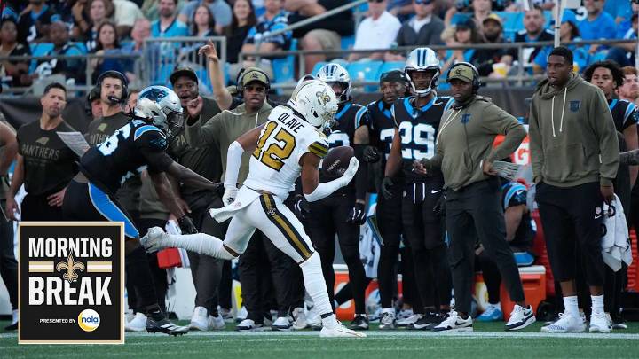 Morning Break: Saints find redemption in Charlotte as Olave shines, Shough delivers, defense dominates