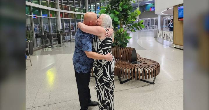Sask. couple weds in airport, hurricane blows nuptial plans