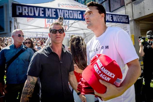 Security chief recounts on podcast harrowing moments after Charlie Kirk was shot