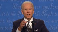 Biden Exceeds All Expectations By Staying Awake For Entire Debate