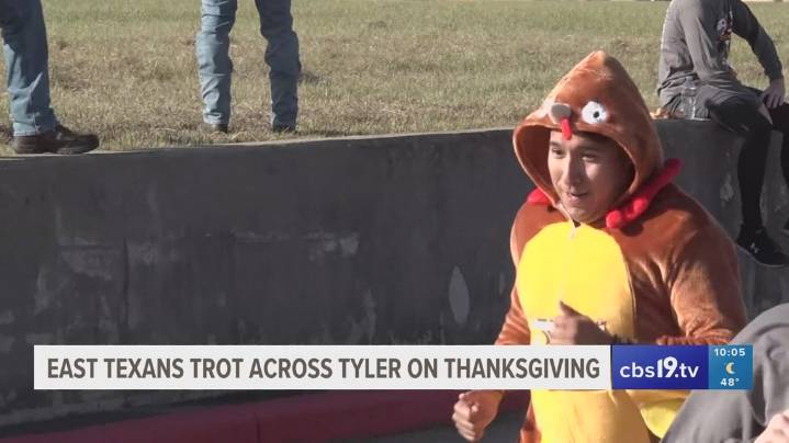 East Texans work up an appetite at annual Tyler Turkey Trot