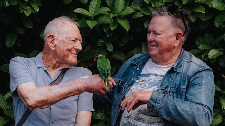 These mates meet up twice a day. There’s one topic they won’t chat about