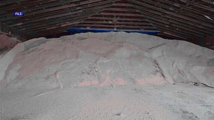 Salt piles stocked as Capital Region prepares for winter