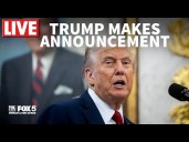 LIVE: President Trump makes an announcement