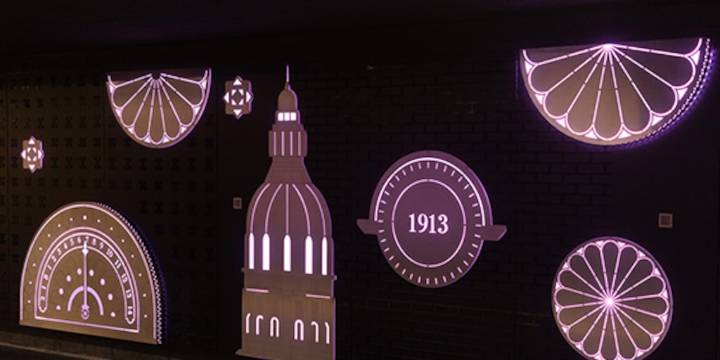 La nueva apariencia del Pasaje Lima entre las líneas A y C del subte: la histórica Avenida de Mayo bajo tierra