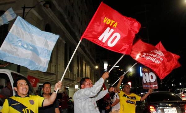 Ecuador: ganaba el “No” a bases militares extranjeras