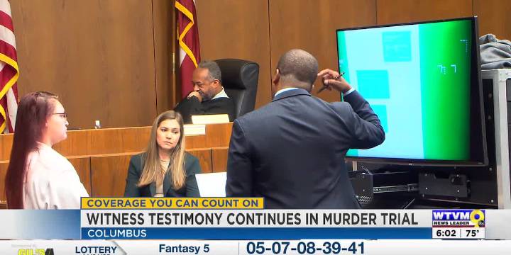 Mother of defendant's children testifies in Columbus murder trial