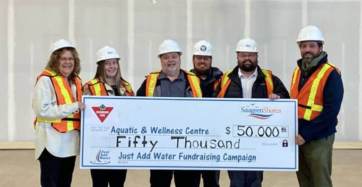 Mowbray family donates to Pryde Aquatic and Wellness Centre