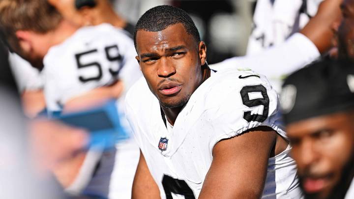 Raiders’ Tyree Wilson avoids fine for brutal JK Dobbins hip drop tackle