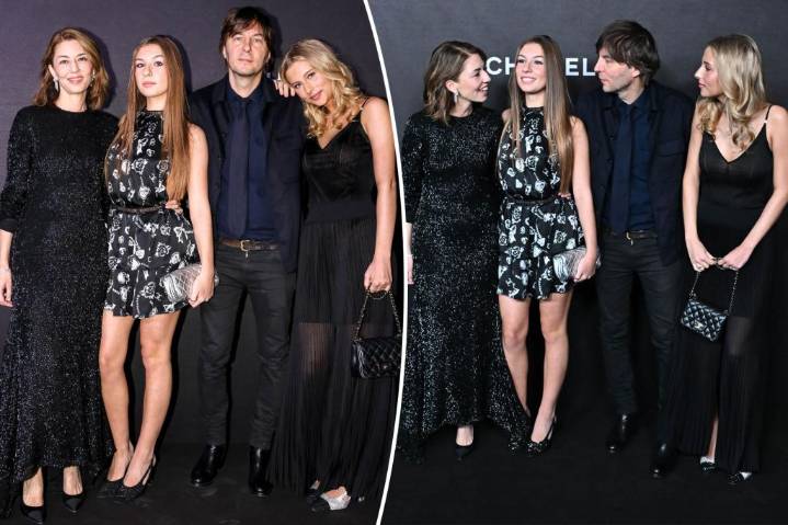 Sofia Coppola coordinates with daughters Romy and Cosima Mars in Chanel at MoMA Film Benefit