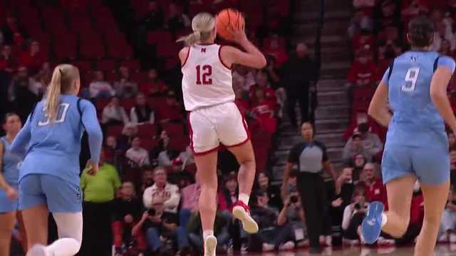 Husker women's head coach discusses blow out game against Bluejays