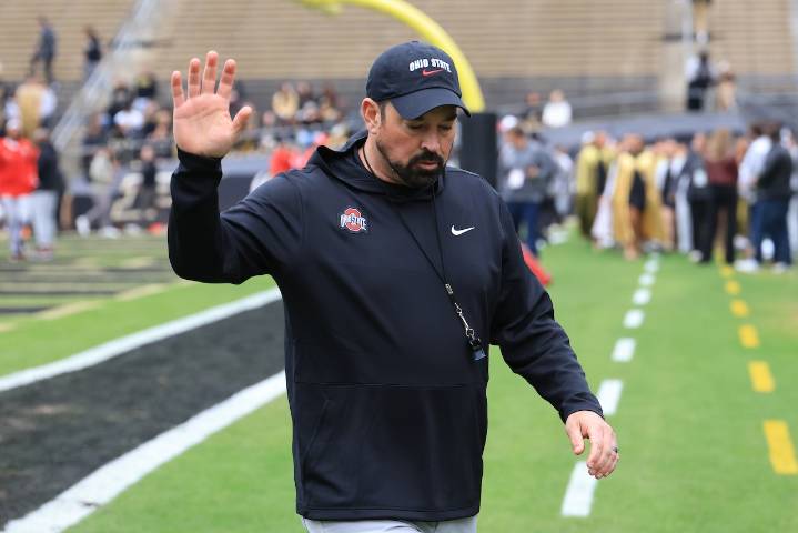 What Ohio State coach Ryan Day said about recruiting, the Buckeyes’ offensive line and more at Tuesday press conference