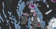 UK snow: Horror maps show 25cm blizzard smashing Britain with 62 counties hit