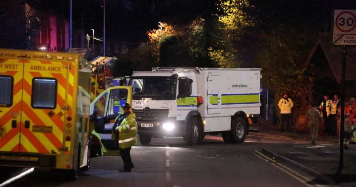 LIVE: Street cordoned off and bomb squad called to scene amid ongoing incident