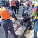 Murió hombre en el Hospital Central tras ser arrollado en La Candelaria