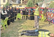 Law Students of CUK visit Police Station Kheerbawani