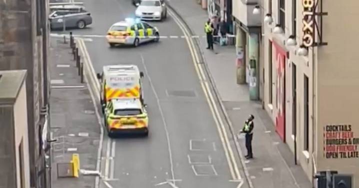 Edinburgh's Cowgate locked down in huge emergency response to 'ongoing incident'