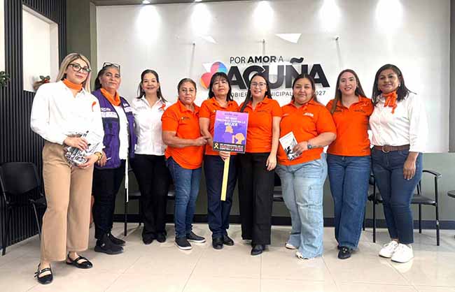 Refuerzan campaña por no violencia a la mujer