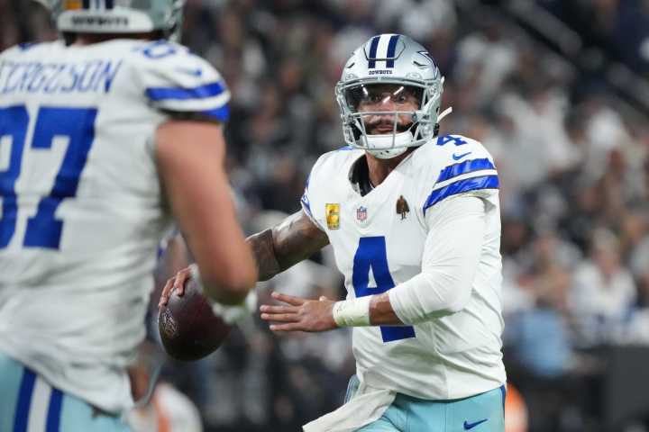 Dak Prescott ties Cowboys MNF record with huge game vs. Raiders