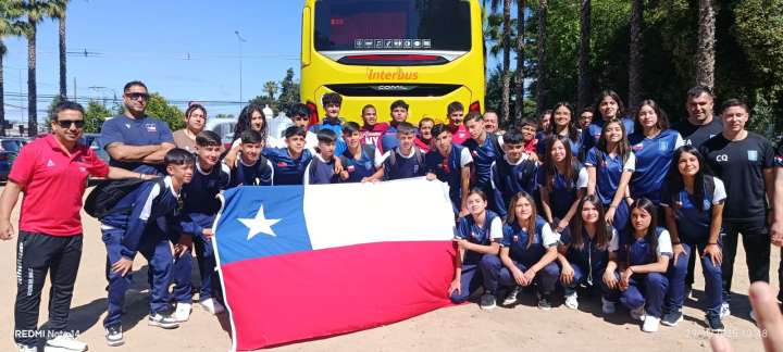 Con sed de triunfos partió la delegación maulina a Sudamericano Deportivo Escolar