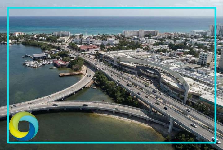 Proyectan un ‘segundo piso’ para el bulevar Kululcán, frente al puente Nichupté